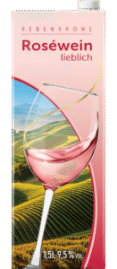 Hauser Produkte Rebenkrone Rose Tetra Slim 1,5l