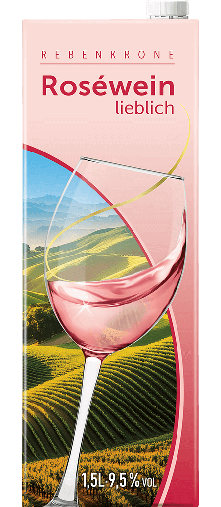 Hauser Produkte Rebenkrone Rose Tetra Slim 1,5l