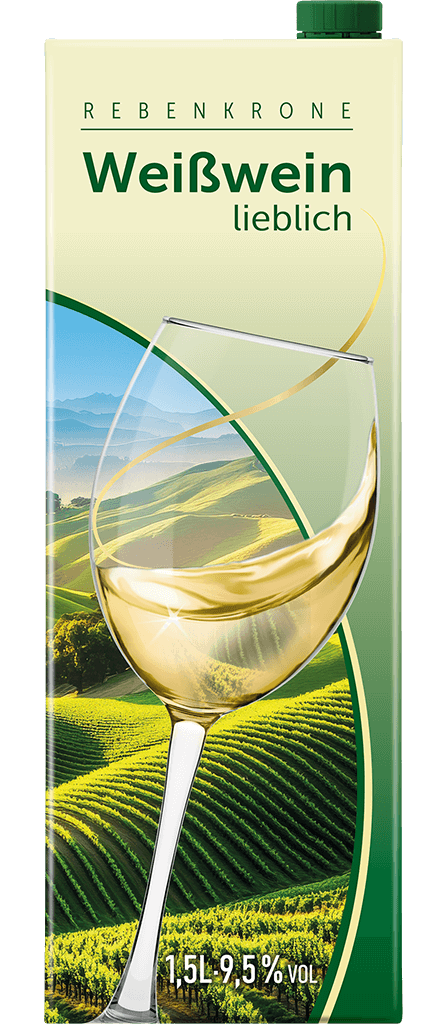 Hauser Produkte Rebenkrone Weiss Tetra Slim 1,5l